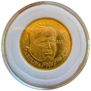 Frank Reich #14 Carolina Panthers 1996 Pinnacle QB Club Vintage NFL Coin